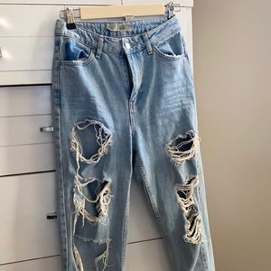 Top shop mom jeans